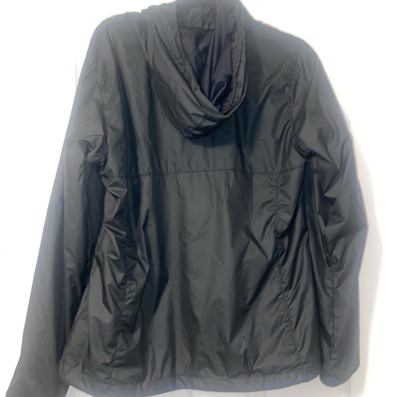 black columbia rain jacket -worn ONCE- L - Picture 5 of 6